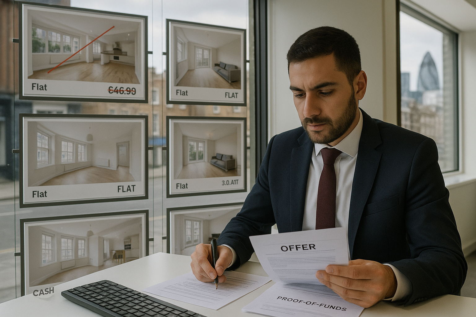 London sellers resist 10% investor discounts even as one in four low bids now succeeds
